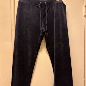Juicy Couture Regal ( Navy)  Label Velour Zuma Pants Size M NWT